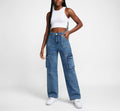 Women cargo jeans