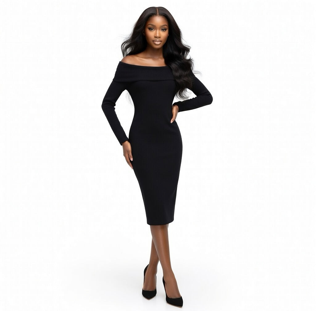 Bodycon midi dress