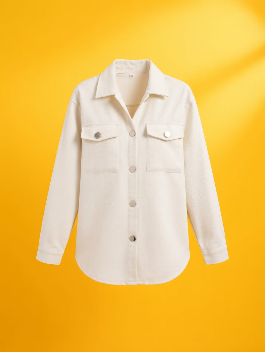 Button-Up Shacket (Shirt Jacket)